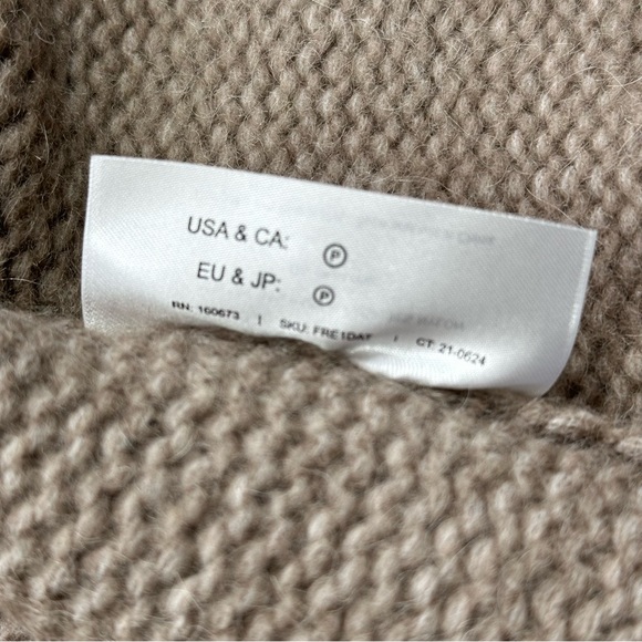 MM Lafleur Frederick Alpaca Cardigan, XS/S, NWT. - Picture 6 of 10